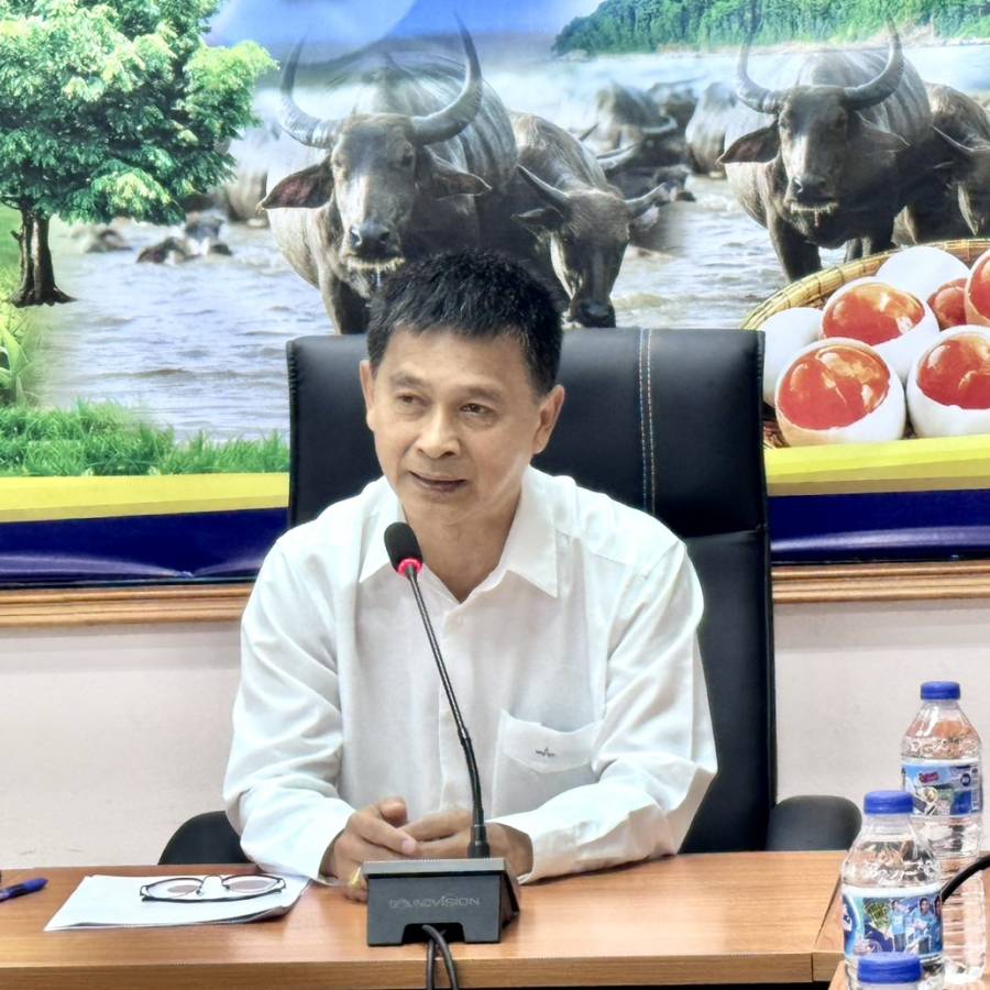 ปศุสัตว์เขต 9 เป็นประธานการการประชุมการซักซ้อมและจัดทำแผนเผชิญเหตุรับมือการระบาดโรคปากและเท้าเปื่อยซีโรไทป์ sat 1 ในพื้นที่ปศุสัตว์เขต 9