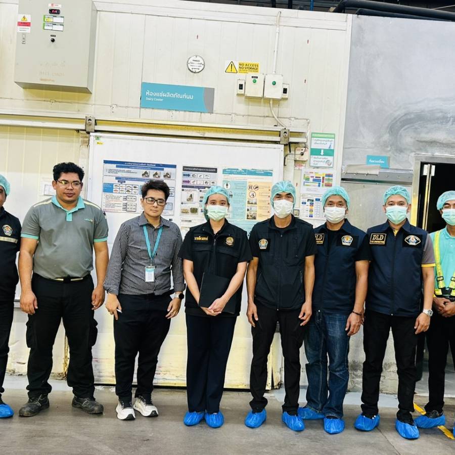 สนง.ปศข.9 ตรวจรับรองสถานประกอบการที่พักซากสัตว์ซึ่งได้รับอนุญาต​ในการเข้าใช้งานระบบ e -​Privilege Permit โลตัส จะนะ (5128) จังหวัดสงขลา