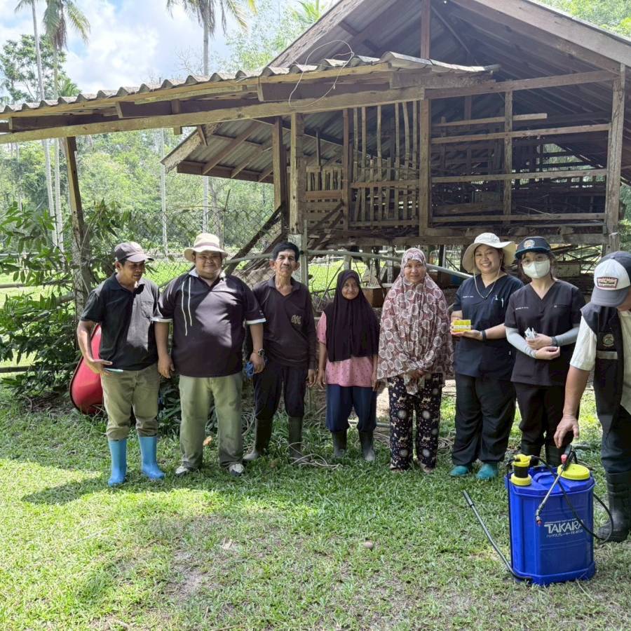 ส่วนสุขภาพเขต 9 ดำเนินโครงการเพิ่มประสิทธิภาพการฉีดวัคซีนโรคปากเท้าเปื่อยในโค พื้นที่จังหวัดยะลา