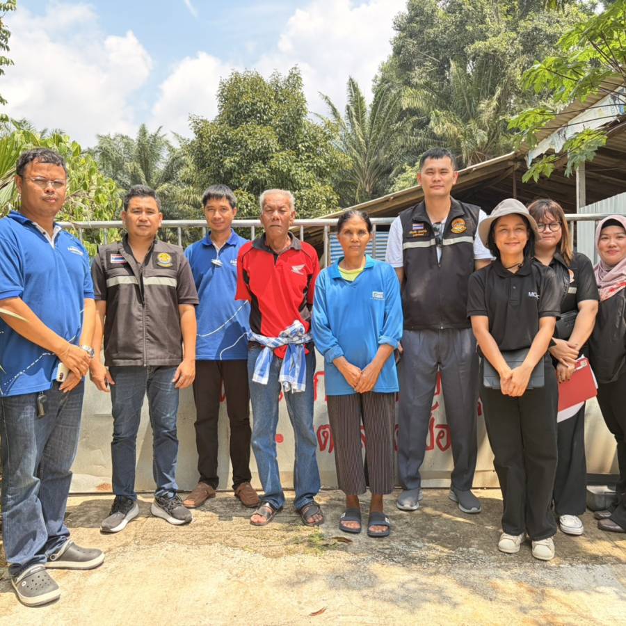 สนง.ปศข.9 ลงพื้นที่ตรวจประเมินฟาร์มปศุสัตว์เศรษฐกิจ BCG model ชนิดสุกร จังหวัดสตูล