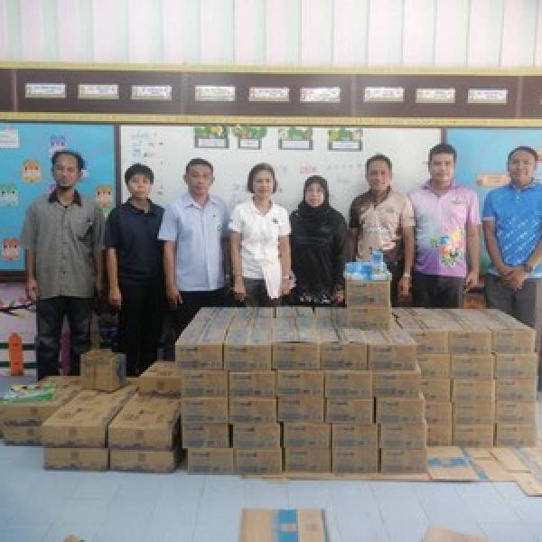 ปศุสัตว์อำเภอกะพ้อ ร่วมตรวจอาหารเสริม(นม) โรงเรียน เพื่อเด็กและเยาวชน ประจำปีงบประมาณ 2569   