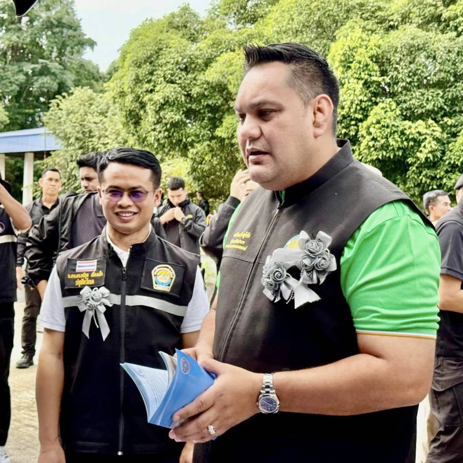 “รมช.อามินทร์” ลงพื้นที่นราธิวาสรัฐมนตรีช่วยว่าการกระทรวงเกษตรและสหกรณ์ลงพื้นที่ตรวจราชการ ณ จังหวัดนราธิวาส