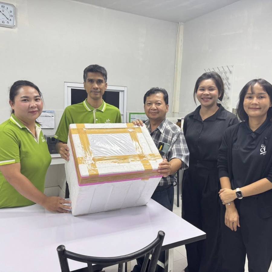 สนง.ปศข. 9 ตรวจสอบปริมาณและคุณภาพน้ำนมดิบ ศูนย์รวบรวมน้ำนมดิบ อ.รัตภูมิ จ.สงขลา