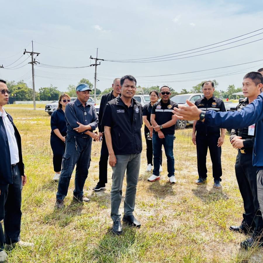 รองอธิบดีกรมปศุสัตว์ นายสัตวแพทย์มนัส เทพรักษ์ ตรวจ ติดตาม การดำเนินงาน ณ ศูนย์วิจัยและบำรุงพันธุ์สัตว์เทพา จังหวัดสงขลา