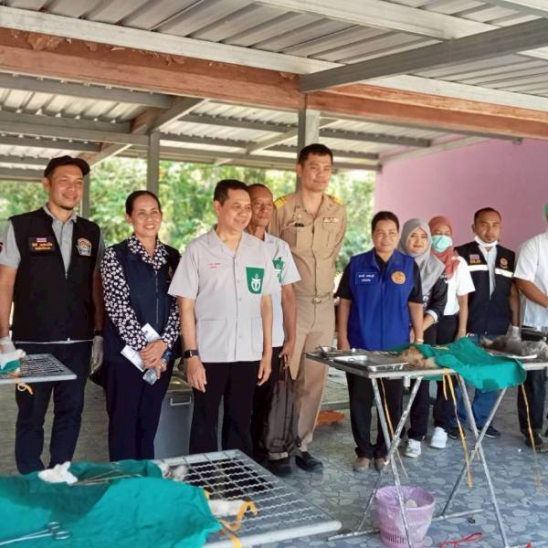 ร่วมโครงการหน่วยบำบัดทุกข์ บำรุงสุข สร้างรอยยิ้มให้ประชาชน จังหวัดสตูล