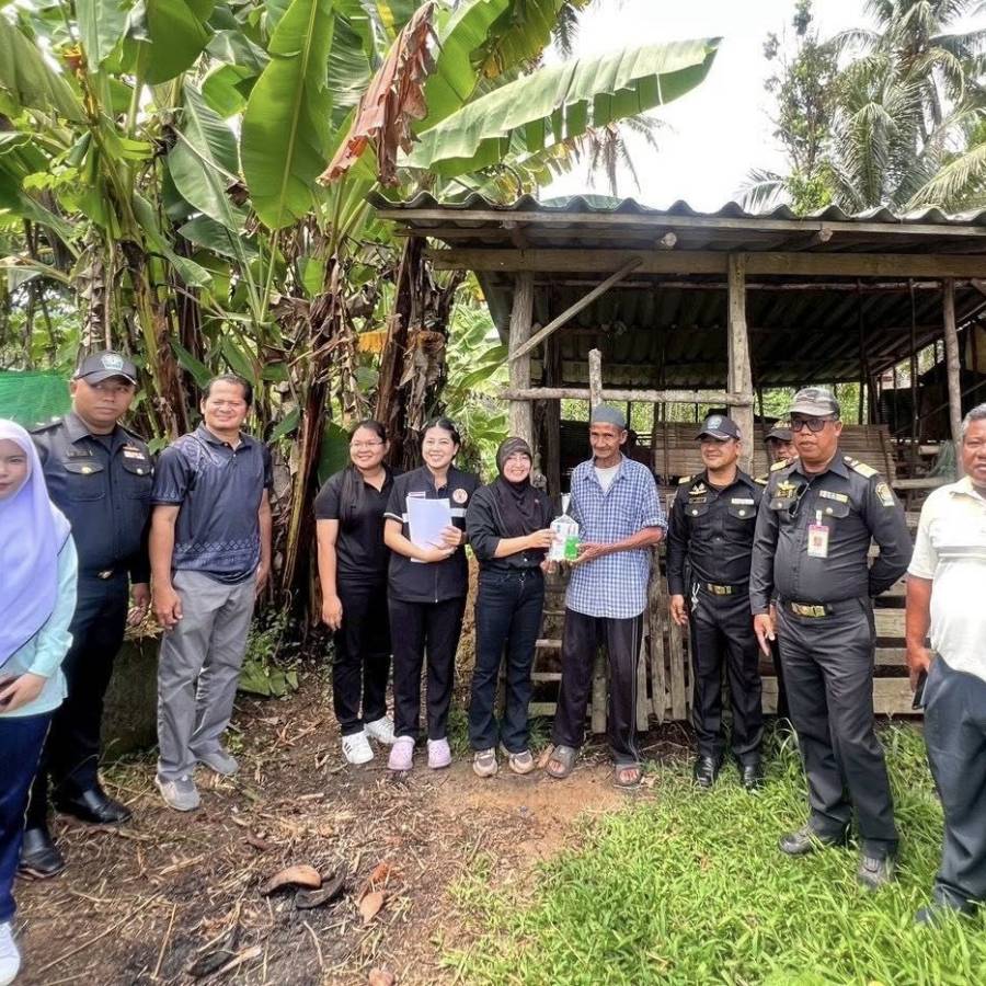 สนง.ปศข. 9 ร่วมตรวจประเมินฟาร์มแพะปลอดโรคบรูเซลลา ของเกษตรกรฟาร์มเครือข่ายสัตว์พันธุ์ดี กรมปศุสัตว์ อำเภอสุไหงปาดี และอำเภอสุคิริน จังหวัดนราธิวาส