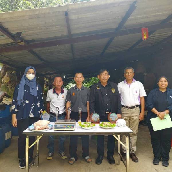 ปศุสัตว์จังหวัดยะลา ตรวจรับรองผู้ขอใช้ตราสัญลักษณ์สิ่งบ่งชี้ทางภูมิศาสตร์ (GI) ไทย ไก่เบตงยะลา